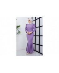 Balık Elbise - Lila