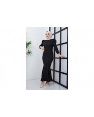 Balık Elbise - Siyah