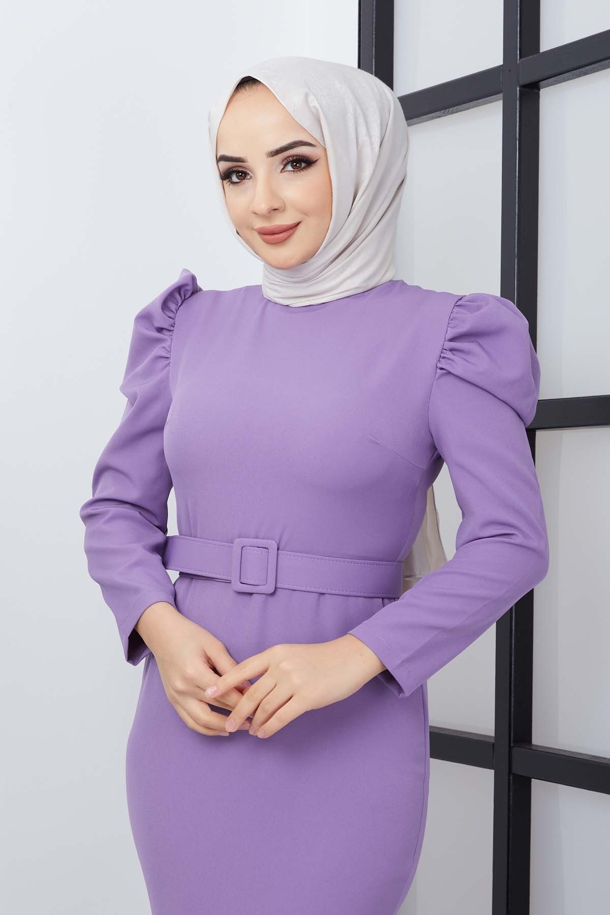 Balık Elbise - Lila