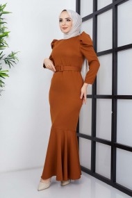 Balık Elbise - Kiremit