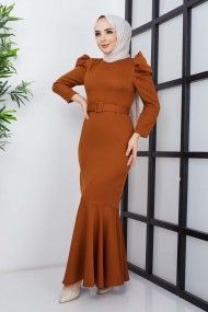 Balık Elbise - Kiremit