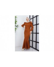 Balık Elbise - Kiremit