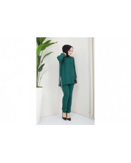 Hale Saçaklı Aerobin Takım - Yeşil