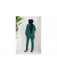 Hale Saçaklı Aerobin Takım - Yeşil