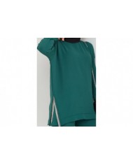 Hale Saçaklı Aerobin Takım - Yeşil