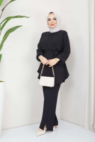 Kruvaze Takım - Siyah