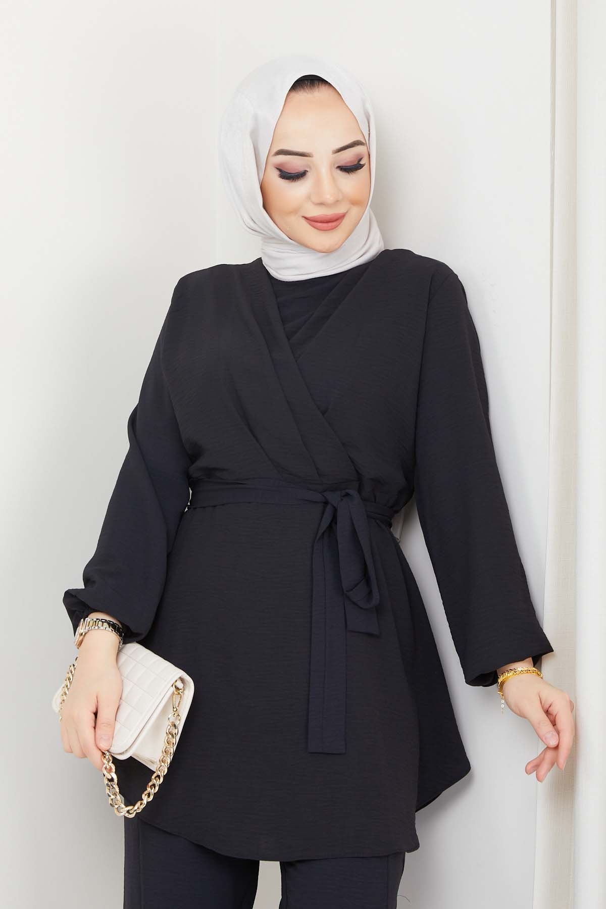 Kruvaze Takım - Siyah