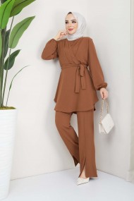 Kruvaze Takım - Kiremit