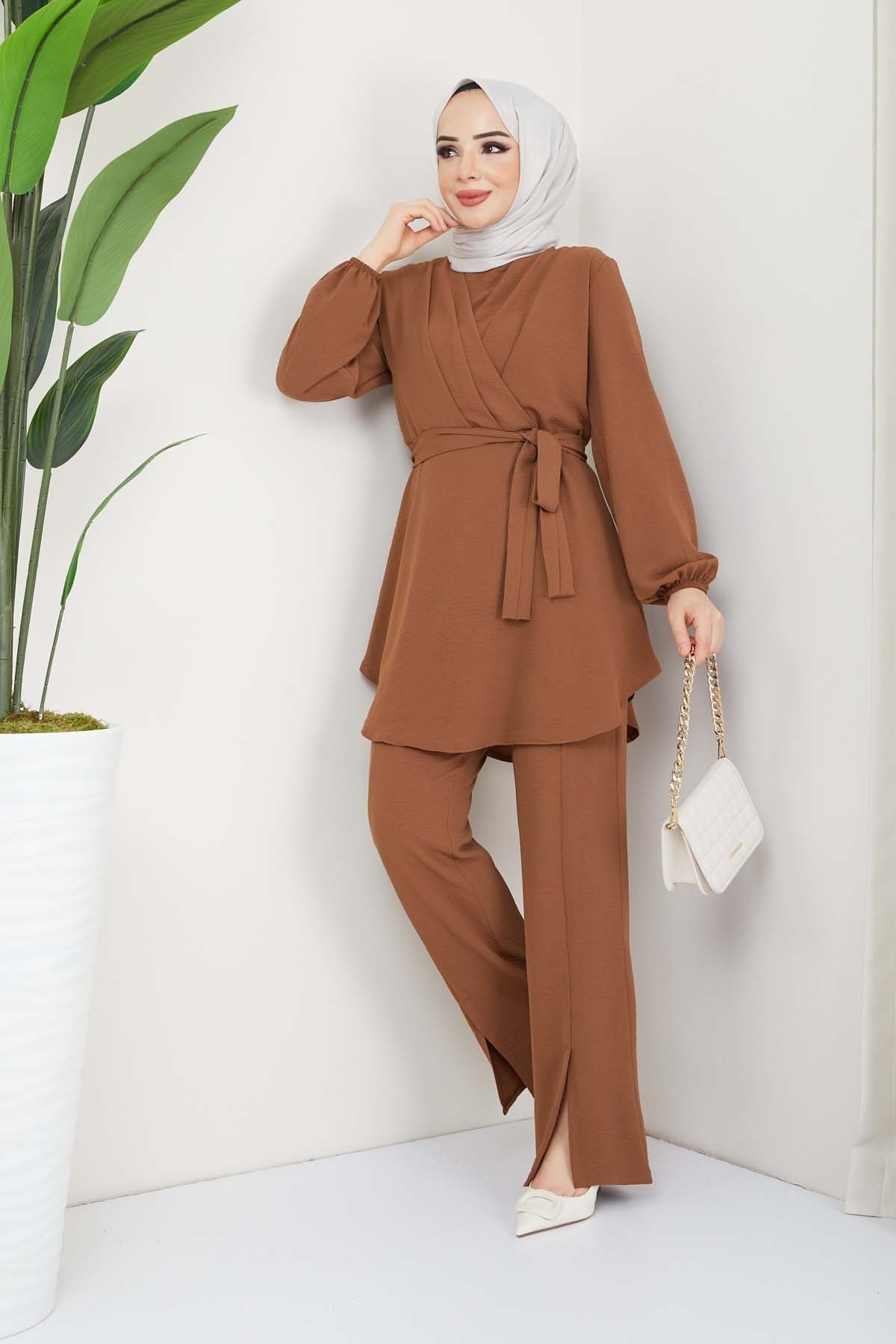 Kruvaze Takım - Kiremit