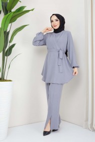 Kruvaze Takım - Gri