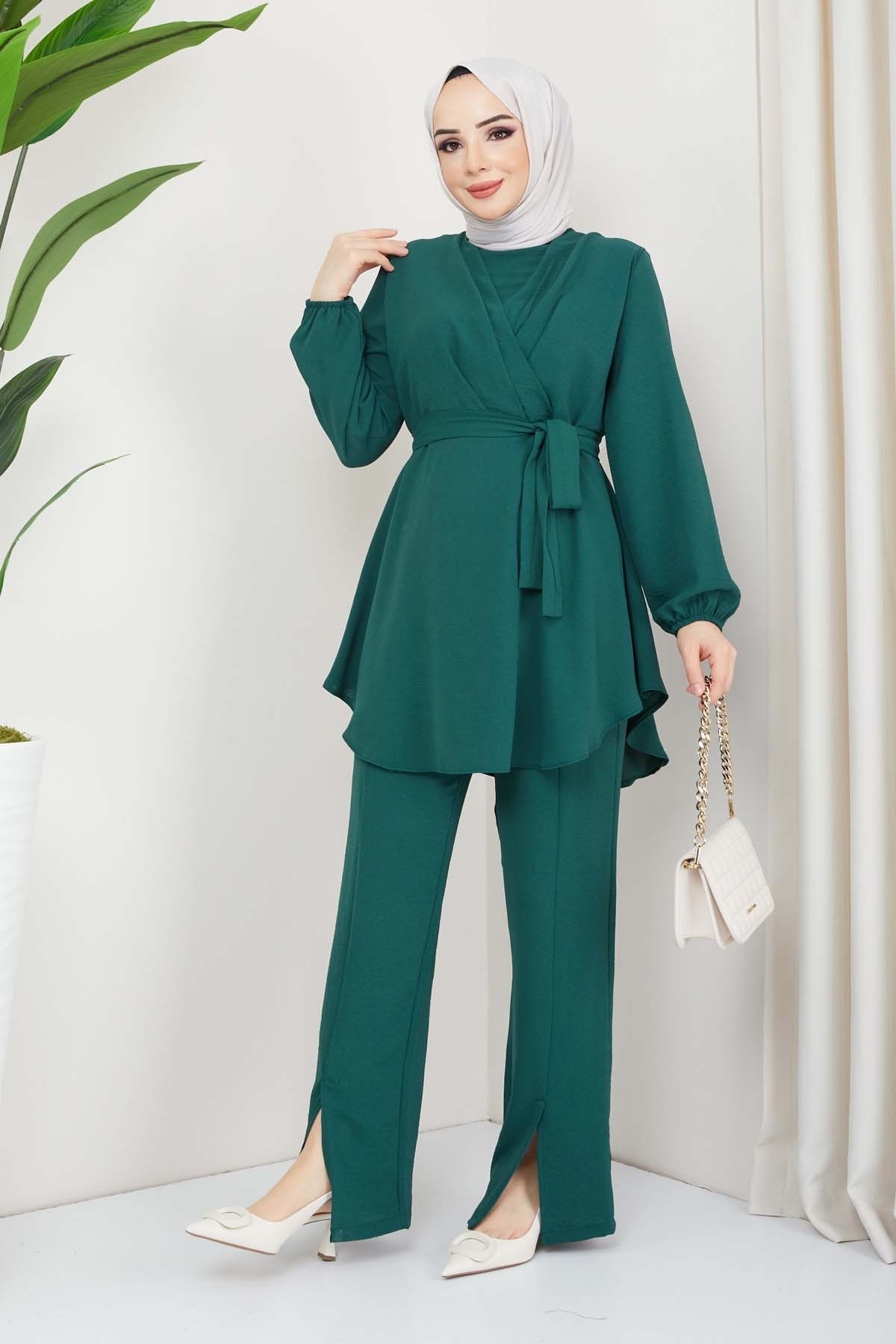 Kruvaze Takım - Yeşil