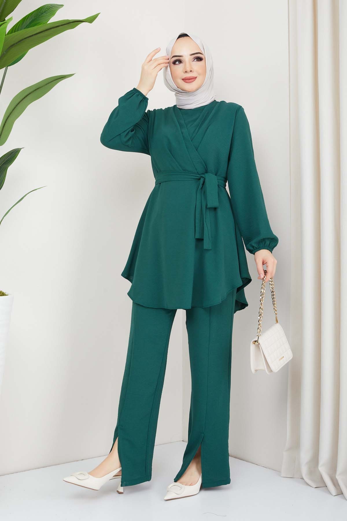 Kruvaze Takım - Yeşil