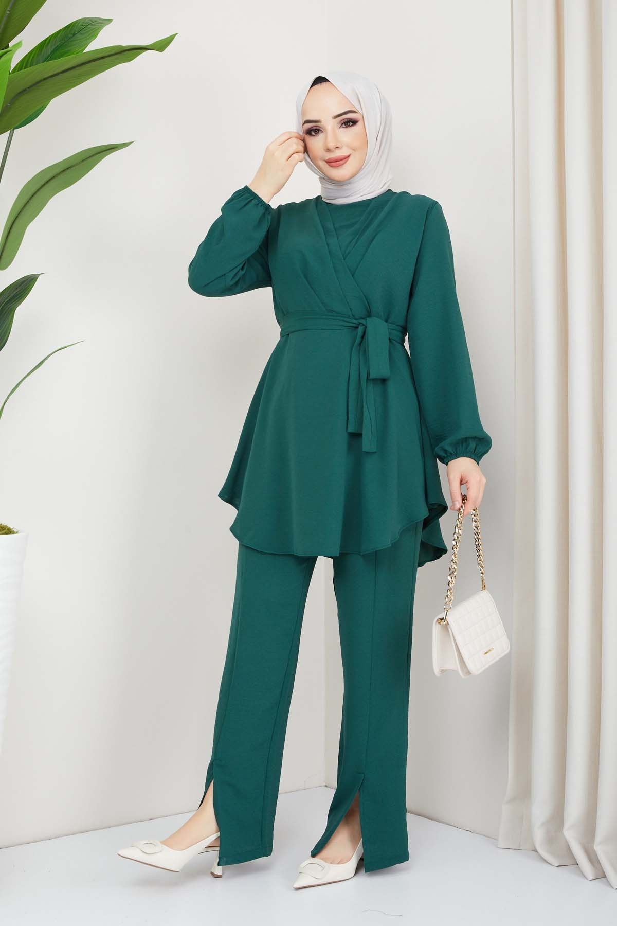 Kruvaze Takım - Yeşil