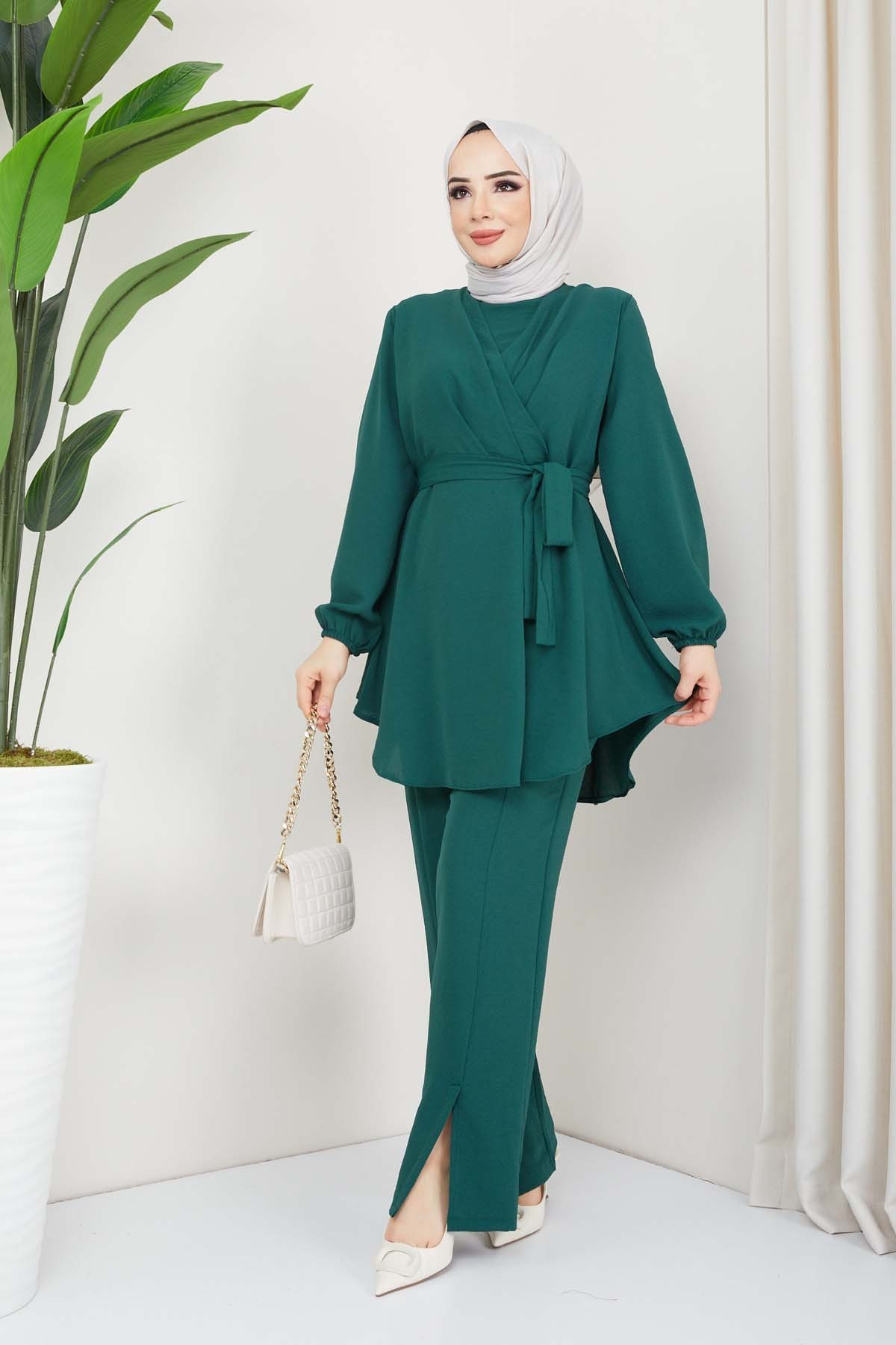 Kruvaze Takım - Yeşil