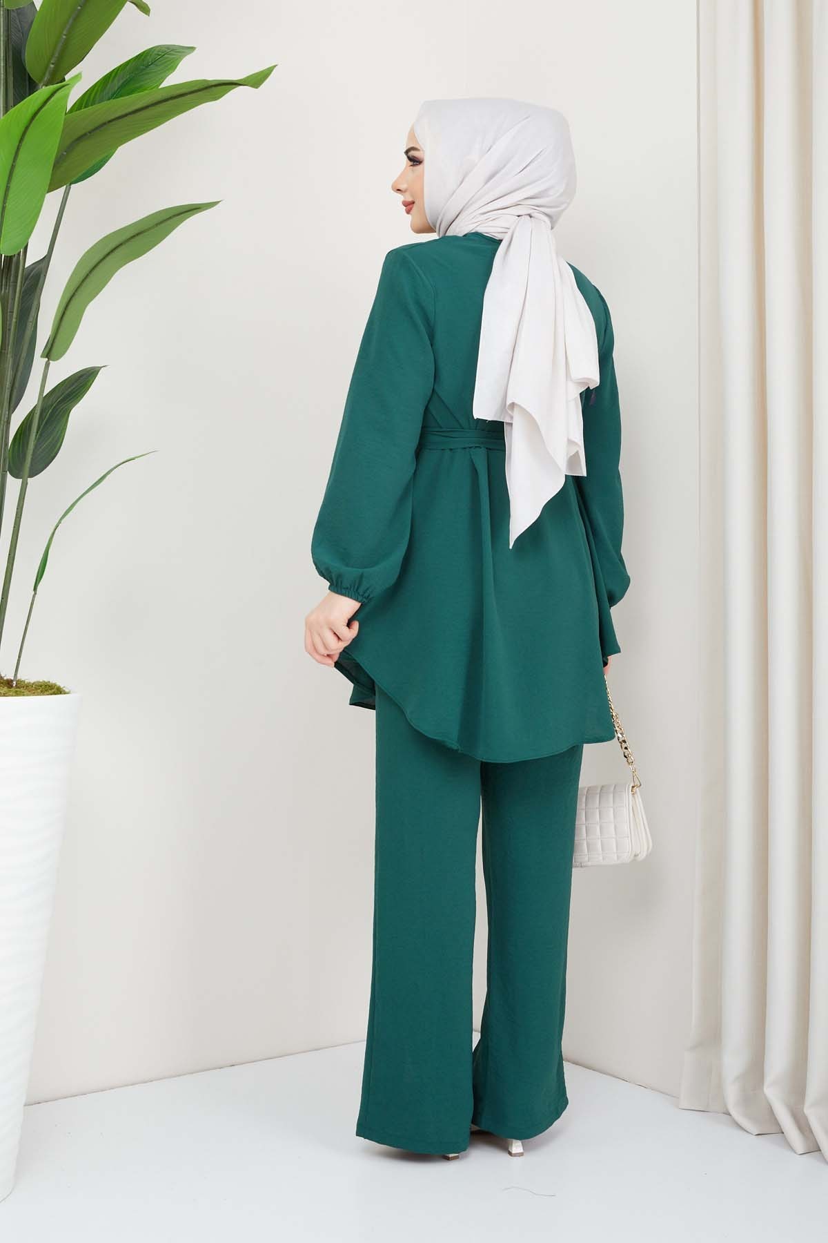 Kruvaze Takım - Yeşil