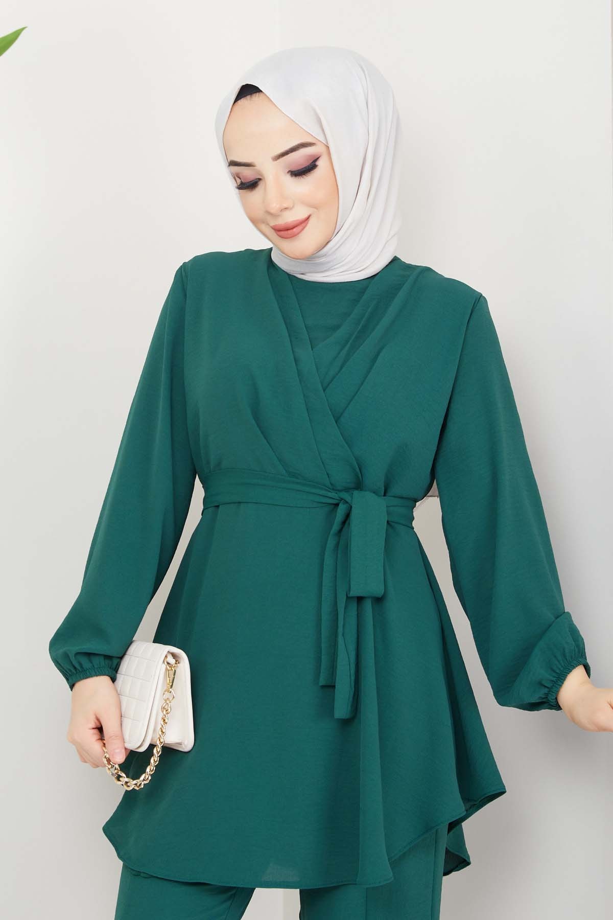 Kruvaze Takım - Yeşil