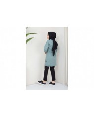 Aksesuarlı Tunik- Mint Yeşil