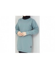 Aksesuarlı Tunik- Mint Yeşil