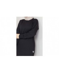 Aksesuarlı Tunik- Siyah