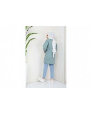 Menekşe Tesettür Tunik - Mint Yeşil
