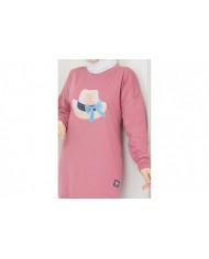 Menekşe Tesettür Tunik - Gül Kurusu