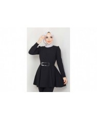 Aycan Tesettür Takım - Siyah