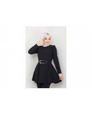Aycan Tesettür Takım - Siyah
