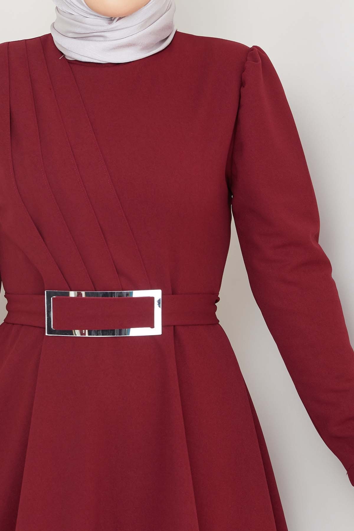Aycan Tesettür Takım - Bordo
