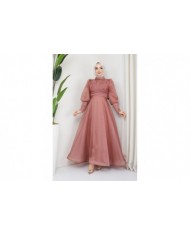 Beren Tesettür Abiye - Soğan