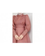 Beren Tesettür Abiye - Soğan