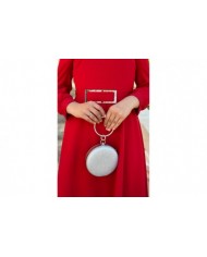 Yağmur Tesettür Elbise - Kırmızı